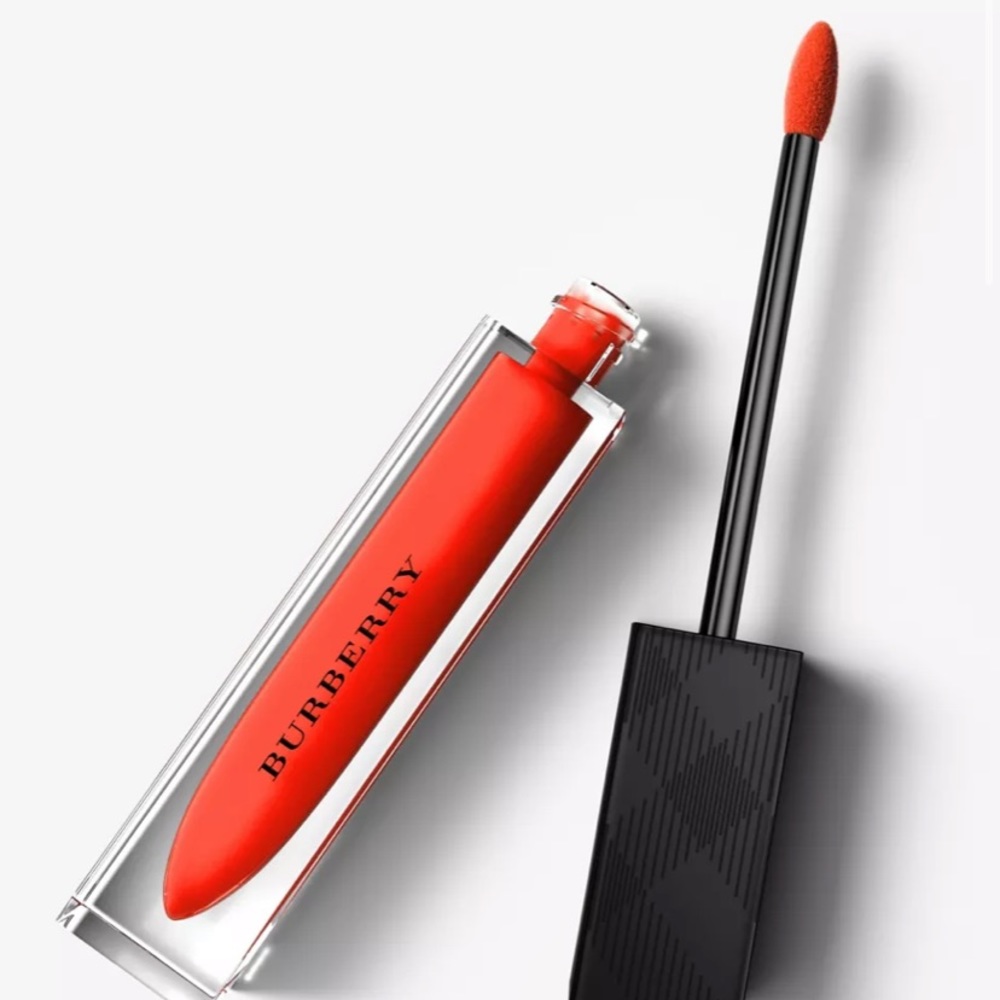 Burberry Kisses Lip Lacquer- Tangerine Red No. 35